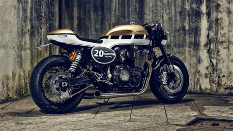 Hd Wallpaper Yamaha Xjr Cafe Racer Bikes K Wallpaper Flare