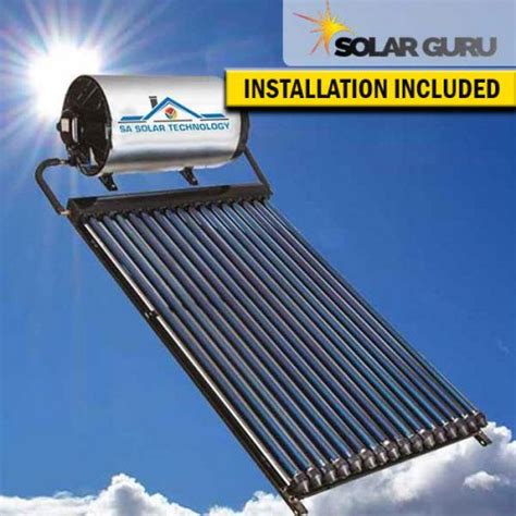 High Pressure Sa Solar Technology Solar Geyser Solar Guru