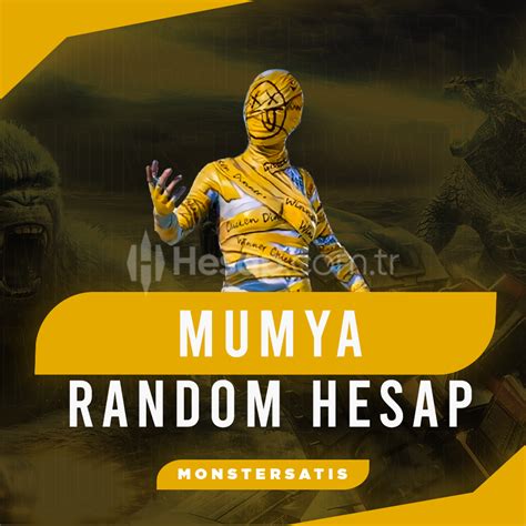 PUBG MOBİLE MUMYA RANDOM HESAP OTOMATİK TESLİMAT 64929