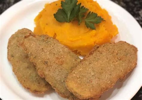 Milanesas De Berenjena Con Pur De Calabazas Express Receta De Made In