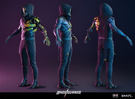 Ghostrunner Characters - ZBrushCentral