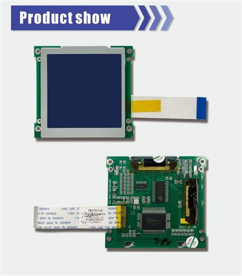 Square Display Lcd Inch X Spi Data Bus Fstn Monochrome