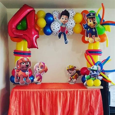 Pin By Aidin Reyes On Decoraciones Para Fiestas Paw Patrol