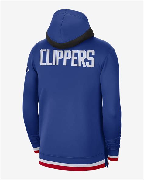 La Clippers Nike Showtime Mens Nike Dri Fit Nba Full Zip Hoodie 21