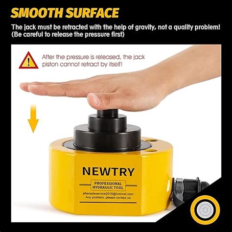 Snapklik NEWTRY 100 Ton Low Profile Hydraulic Ram Jack Multi