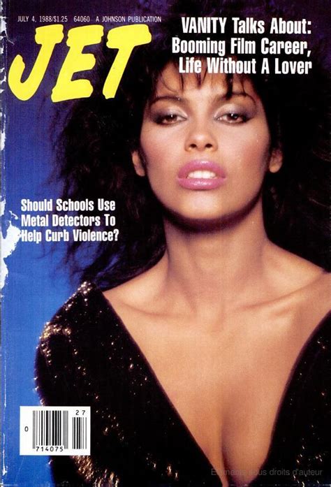 The Vintage Machine: Vanity - Jet Magazine Cover (1988)