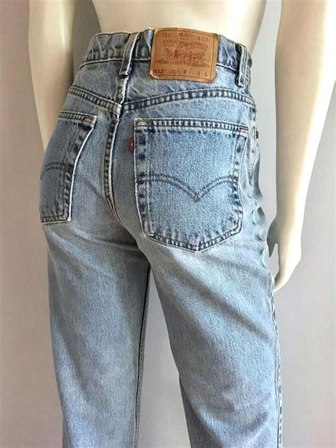 Vintage Womens 80s Levis 512 Jeans High Etsy High Jeans Vintage