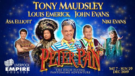 The Full Cast Of The Liverpool Empire Christmas Panto Peter Pan Has