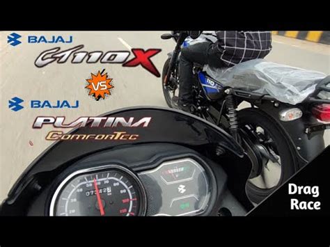 Bajaj Ct X Bs Vs Bajaj Platina Bs Drag Race Unbelievable