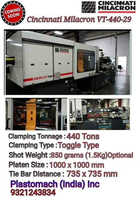 Plastic Cincinnati Milacron Injection Molding Machine At Rs