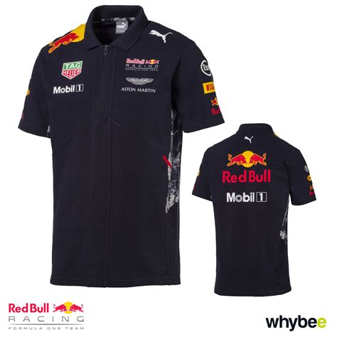 New! 2017 Red Bull Racing Formula One Team Mens Polo Shirt Official Puma F1 | RED BULL RACING ...