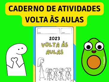 Caderno De Atividades Para Volta S Aulas