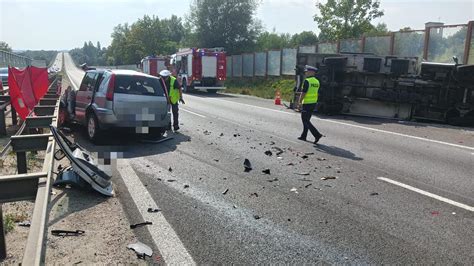 Juszkowo S Miertelny Wypadek Na Obwodnicy Tr Jmiasta Nie Yj Dwie