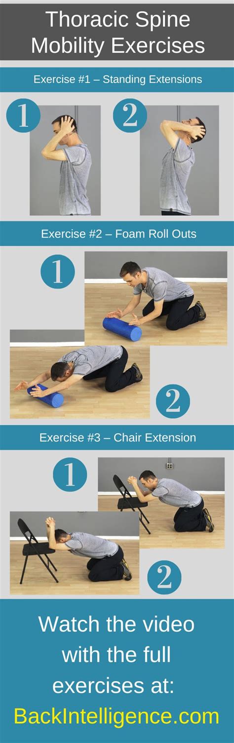 Diy Thoracic Spine Mobility Exercises For Flexibility Mobility