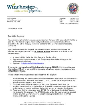 Fillable Online Water Sewer Bill Adjustment Request Form City Of