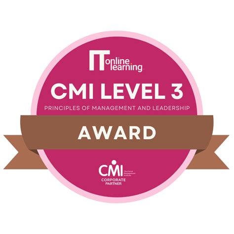 Cmi Level Award Principles Of Management And Leadership Credly