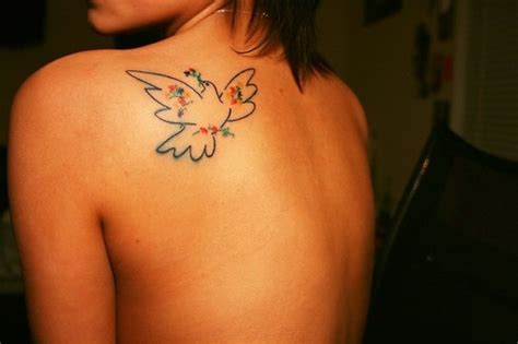 Picasso Peace Dove Tattoo Beautiful Body Art