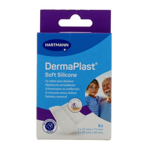 Hartmann Dermaplast Pansement Soft Silicone Peau Sensible