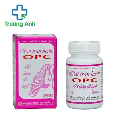 Bát trân hoàn OPC Bổ dưỡng khí huyết cho phụ nữ hiệu quả