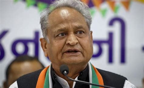 Ed Summons Rajasthan Cm Ashok Gehlot S Son In Fema Case