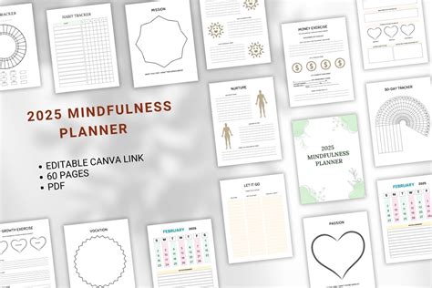 Mindfulness Planner Gr Fico Por Aylani Emilia Creative Fabrica