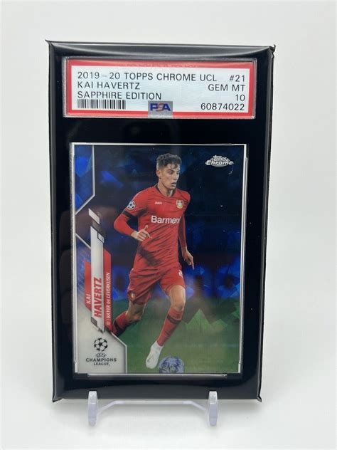 Kai Havertz Topps Chrome Uefa Champions League Sapphire Edition