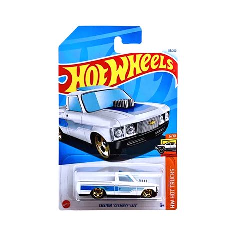 Carrinho Hot Wheels Custom Chevy Luv Htd Hw Hot Truks Mattel Shopee Brasil