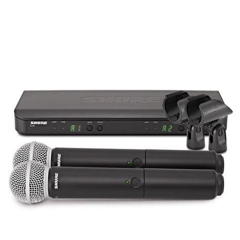 Shure BLX288/SM58-K3E Duales Wireless-Vocal-System | Gear4music