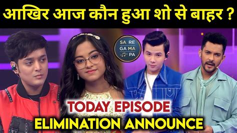 Elimination Announce Of Saregamapa 2023 Today Episode Saregamapa 2023