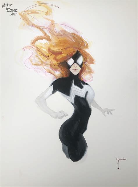 Comic Art For Sale From Next Comic Art Spider Woman Julia Carpenter By