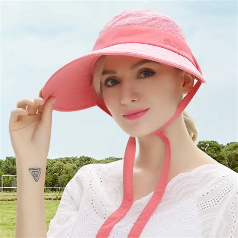 Lady Summer Sun Hats Girls Joker To Travel Along Sun Cap Female Summer Sun Hat Beach Hat Outdoor