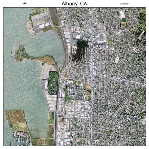 Aerial Photography Map of Albany, CA California