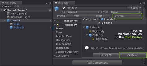 Nested Prefab Guide Apply All Overridden Properties