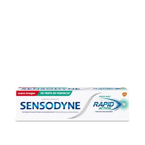 Sensodyne Rapid Action Toothpaste Fresh Mint 75ml 2 53 Fl Oz United