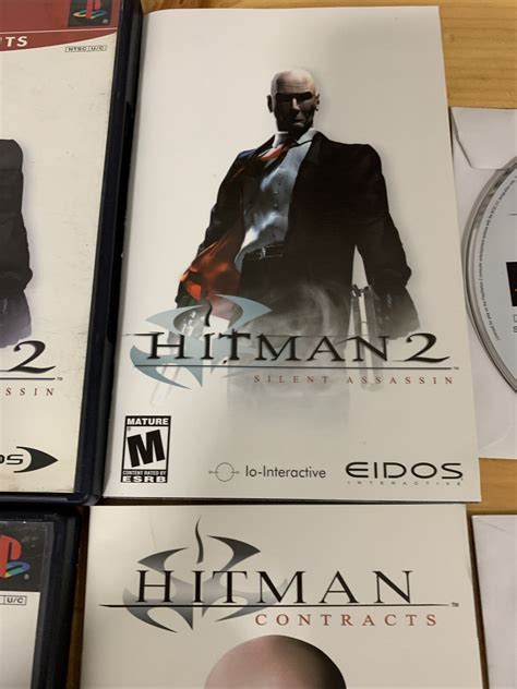 Hitman 2 Silent Assassin And Hitman Contracts Sony Playstation 2 Ps2