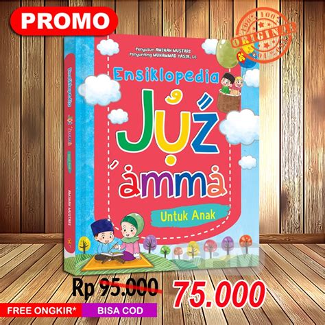 Jual Buku Ensiklopedi Juz Amma Untuk Anak Terjemah Latin Pustaka