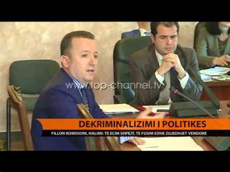 Dekriminalizimi I Politik S Top Channel Albania News Lajme