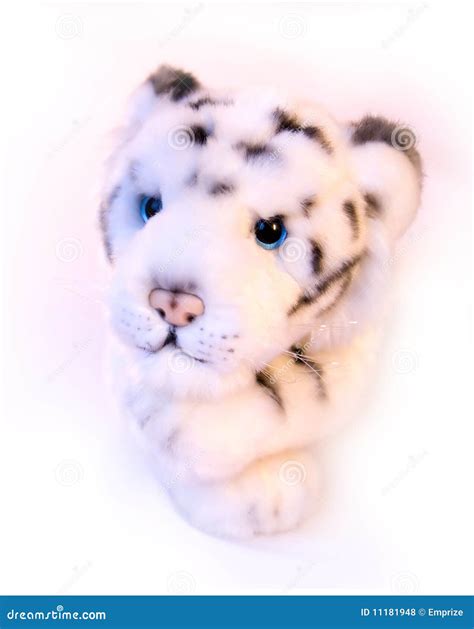 Toy White Tiger Stock Photo Image Of Year Feng Blue 11181948