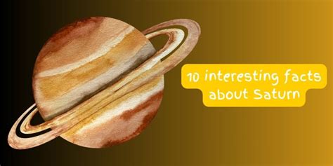 10 interesting facts about Saturn - Concepts Lab