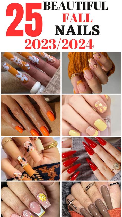 Fall Nail Design Ideas 2024 Pinterest Idell Lavinia