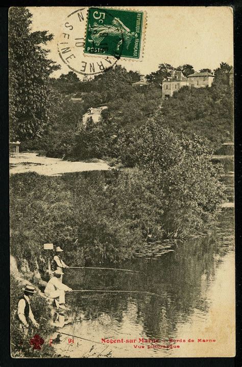 Nogent Sur Marne Bords De Marne Vue Pittoresque Carte Postale