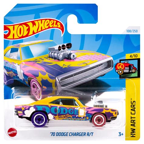 Masinuta Hot Wheels 70 Dodge Charger R T TimodorToys Ro