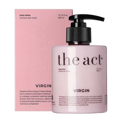 The Act Молочко для тела, парфюмированный лосьон Virgin – купить в ...