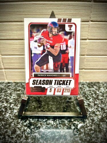 2021 Panini Contenders Draft Picks PATRICK MAHOMES II 1 EBay