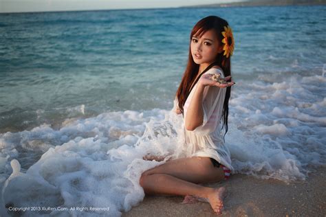 Wallpaper People Women Model Sea Sand Asian Photography Beach