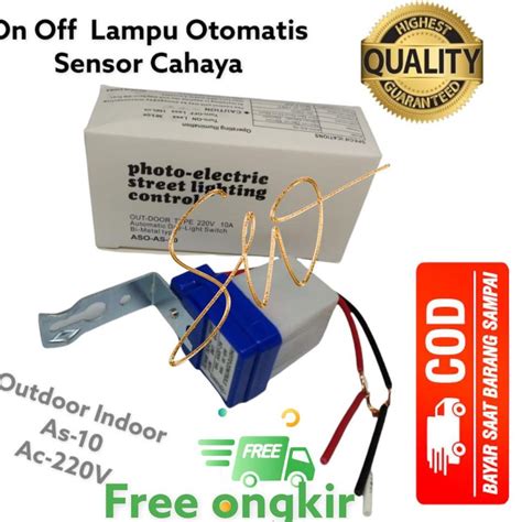 Jual Mall Photocell As A Ac V Ac Saklar Otomatis Sensor Cahaya