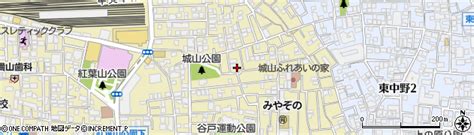 東京都中野区中野1丁目の地図 住所一覧検索｜地図マピオン