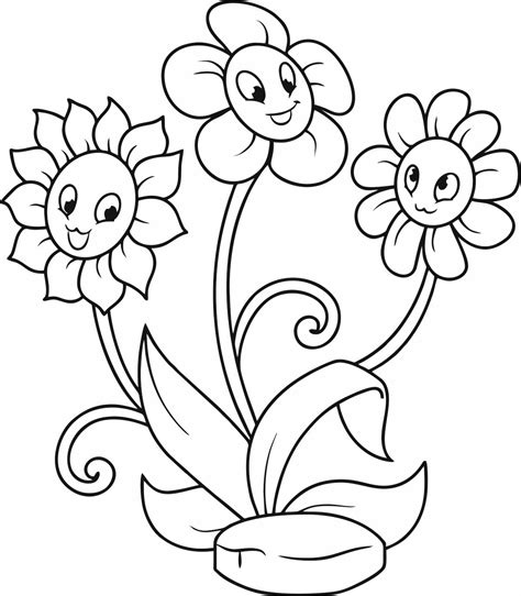 Трафарет для цветного песка Цветы №3 - Производим развивающие наборы и ...