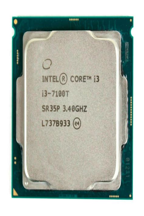 Processador Core I3 7100t 3.4ghz 1151 Pull Oem - Intel