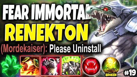 All Camping Top POINTLESS Fear IMMORTAL RENEKTON Immortal Series